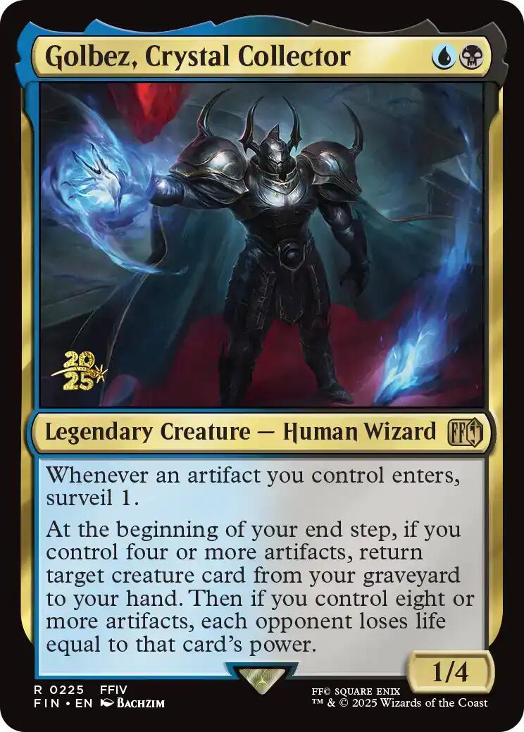 Golbez, Crystal Collector [FINAL FANTASY Prerelease Promo] | Local Legends