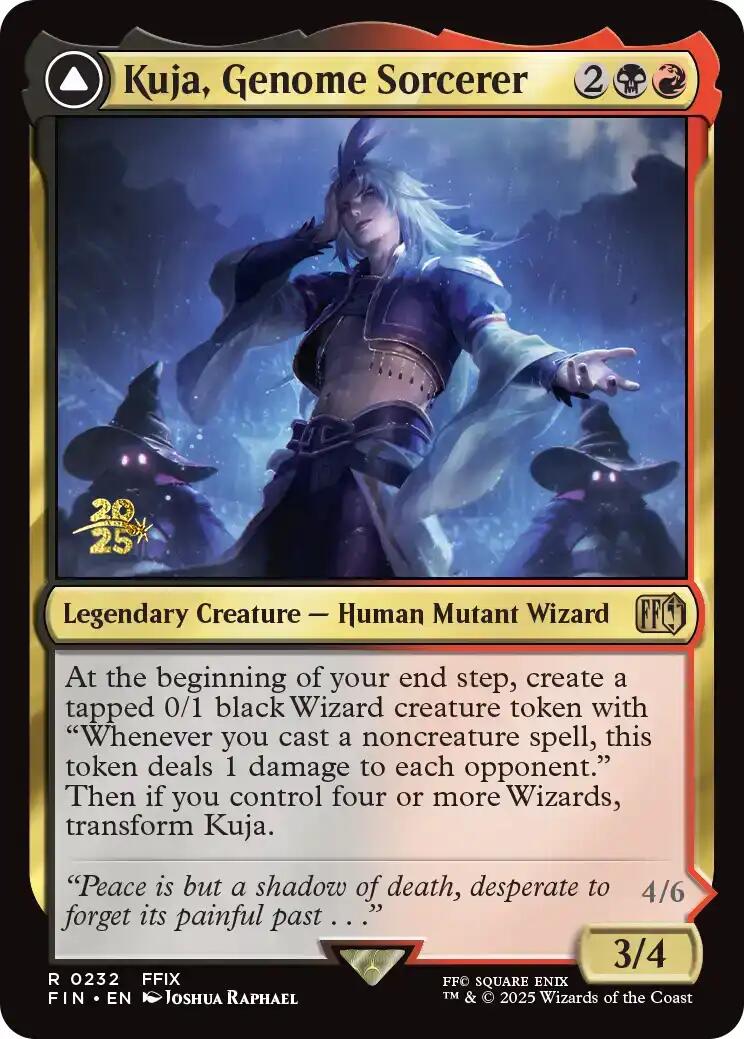 Kuja, Genome Sorcerer // Trance Kuja, Fate Defied [FINAL FANTASY Prerelease Promo] | Local Legends