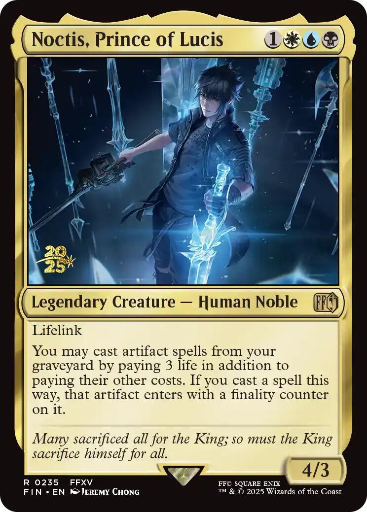 Noctis, Prince of Lucis [FINAL FANTASY Prerelease Promo] | Local Legends