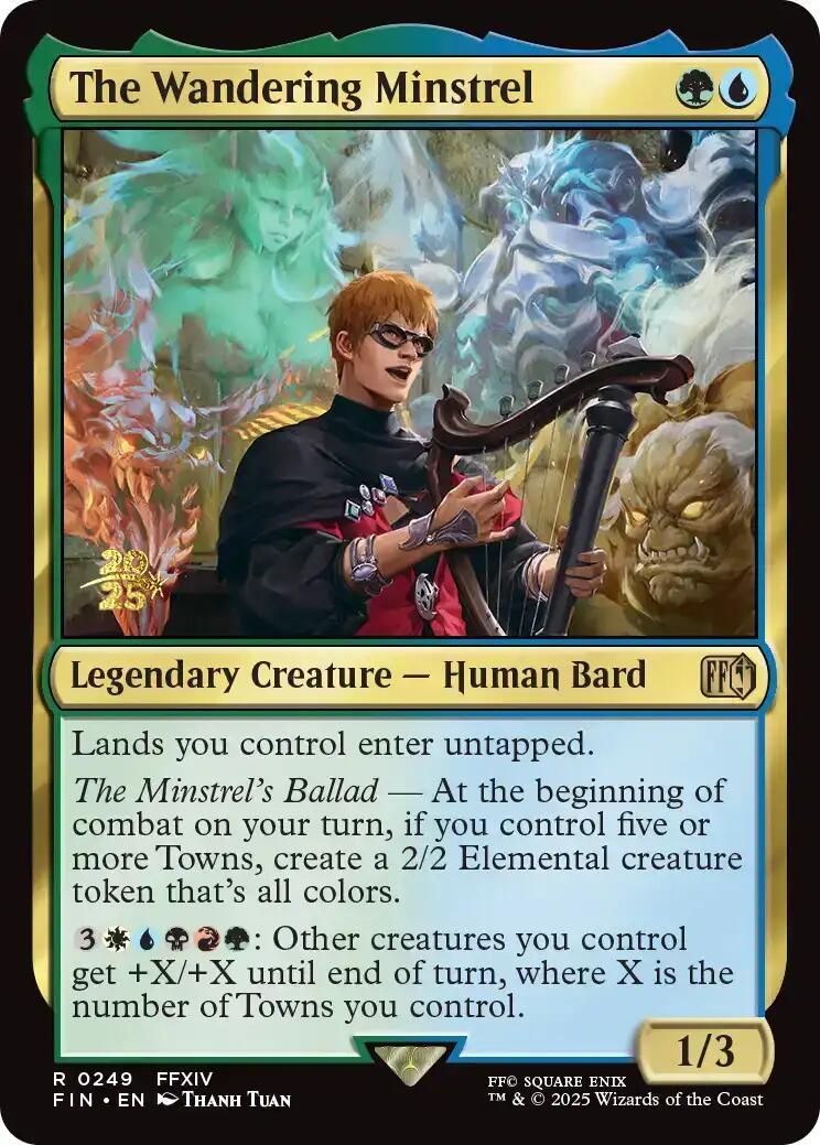 The Wandering Minstrel [FINAL FANTASY Prerelease Promo] | Local Legends
