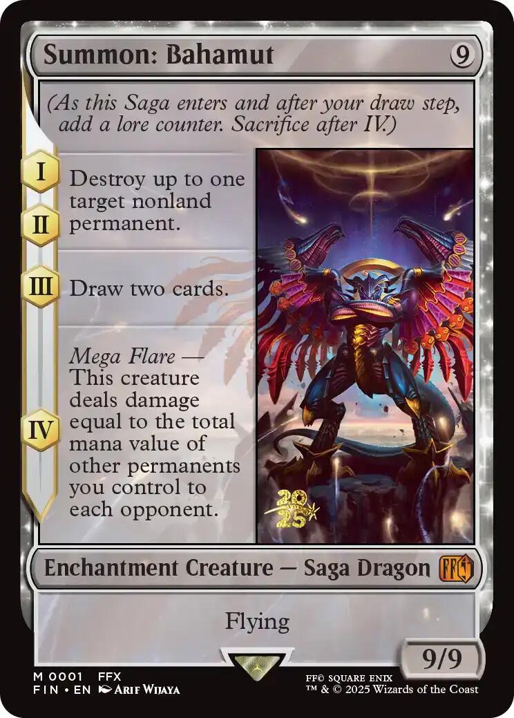 Summon: Bahamut [FINAL FANTASY Prerelease Promo] | Local Legends
