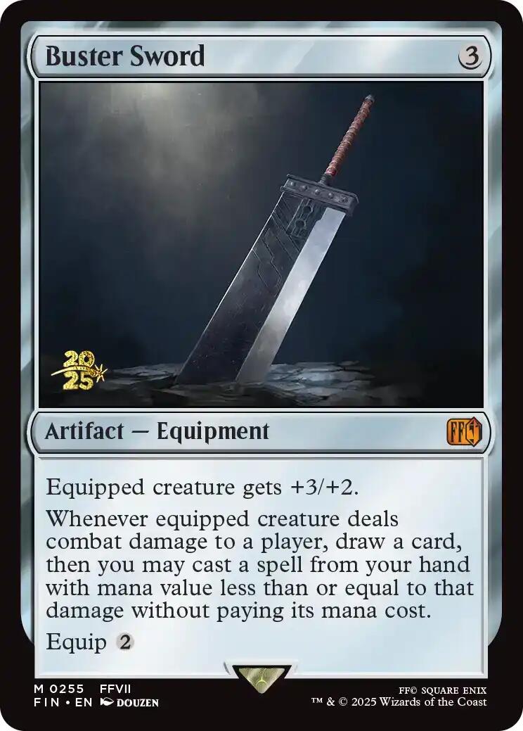 Buster Sword [FINAL FANTASY Prerelease Promo] | Local Legends