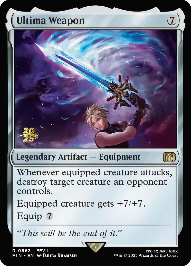 Ultima Weapon [FINAL FANTASY Prerelease Promo] | Local Legends