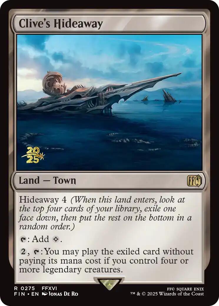 Clive's Hideaway [FINAL FANTASY Prerelease Promo] | Local Legends