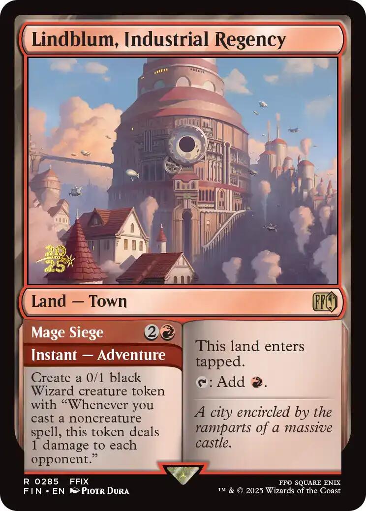 Lindblum, Industrial Regency [FINAL FANTASY Prerelease Promo] | Local Legends