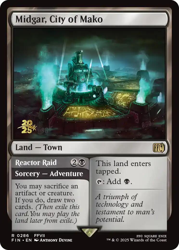 Midgar, City of Mako [FINAL FANTASY Prerelease Promo] | Local Legends