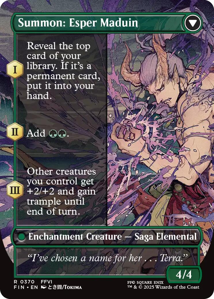 Esper Origins // Summon: Esper Maduin (Borderless) [FINAL FANTASY] | Local Legends