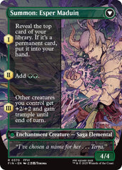 Esper Origins // Summon: Esper Maduin (Borderless) [FINAL FANTASY] | Local Legends