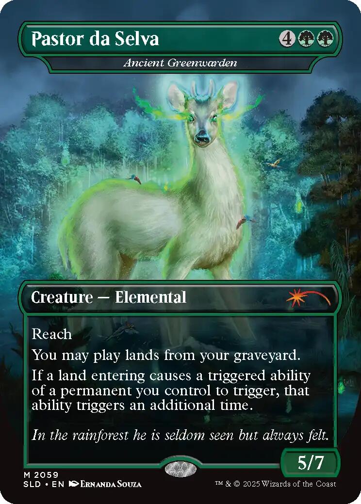 Pastor da Selva - Ancient Greenwarden [Secret Lair Drop Series] | Local Legends