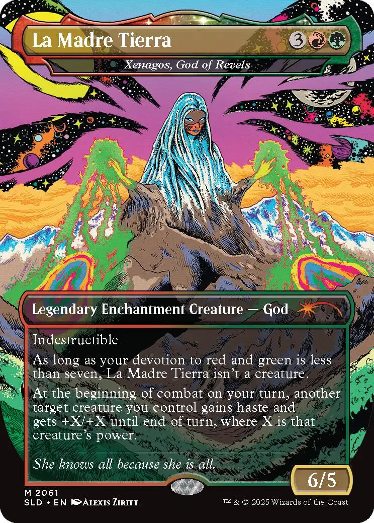 La Madre Tierra - Xenagos, God of Revels [Secret Lair Drop Series] | Local Legends