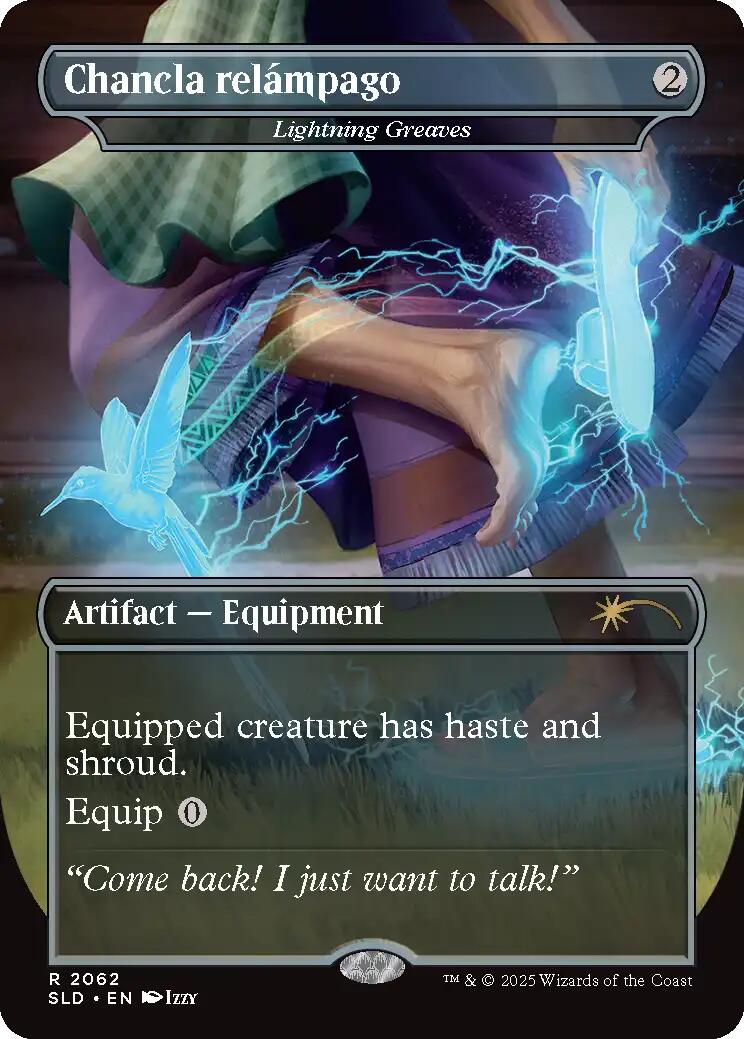 Chancla relampago - Lightning Greaves [Secret Lair Drop Series] | Local Legends