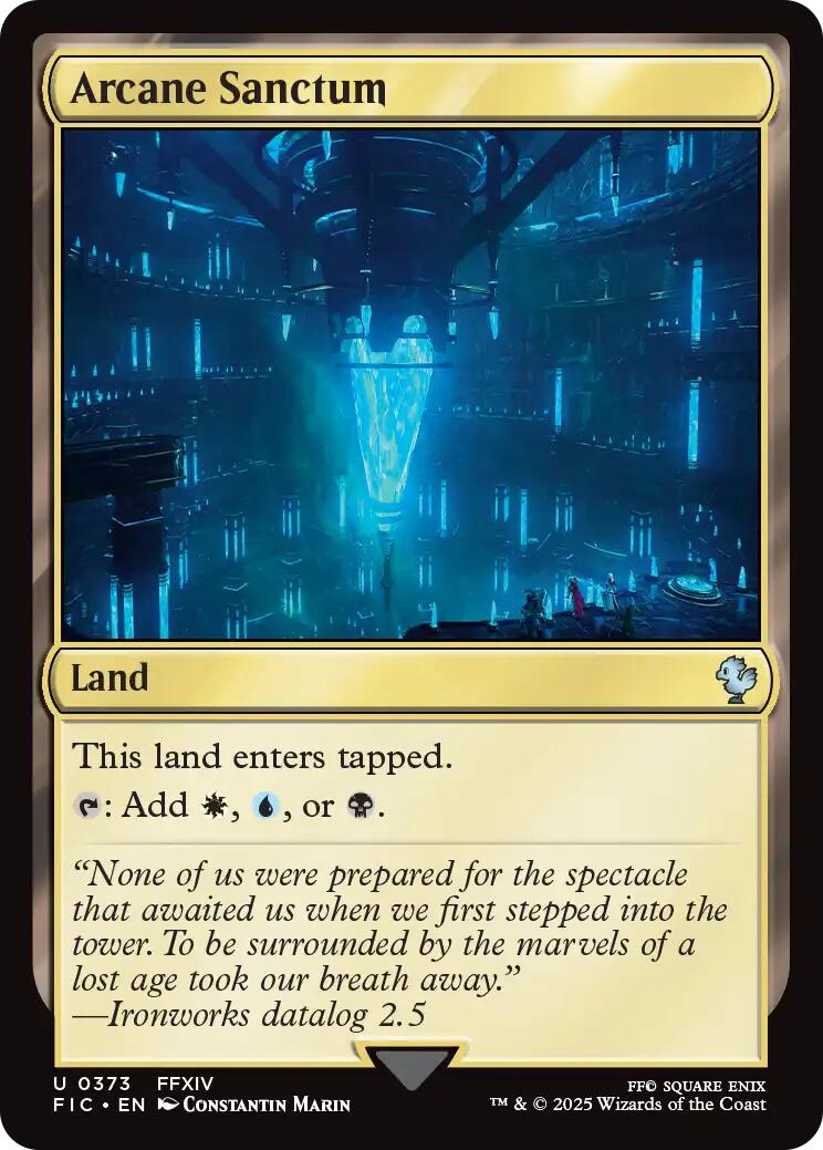 Arcane Sanctum (Surge Foil) [FINAL FANTASY Commander] | Local Legends