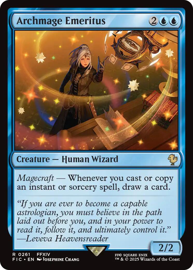 Archmage Emeritus (Surge Foil) [FINAL FANTASY Commander] | Local Legends