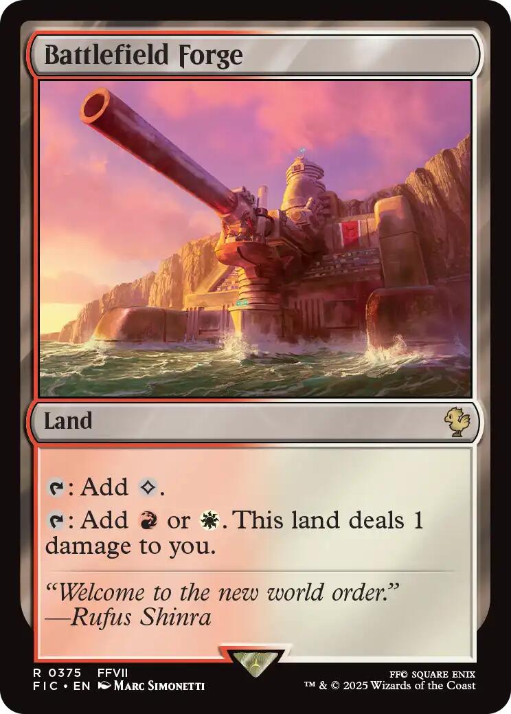 Battlefield Forge (Surge Foil) [FINAL FANTASY Commander] | Local Legends