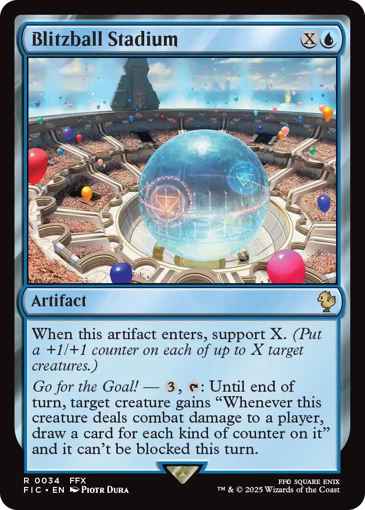 Blitzball Stadium (Surge Foil) [FINAL FANTASY Commander] | Local Legends