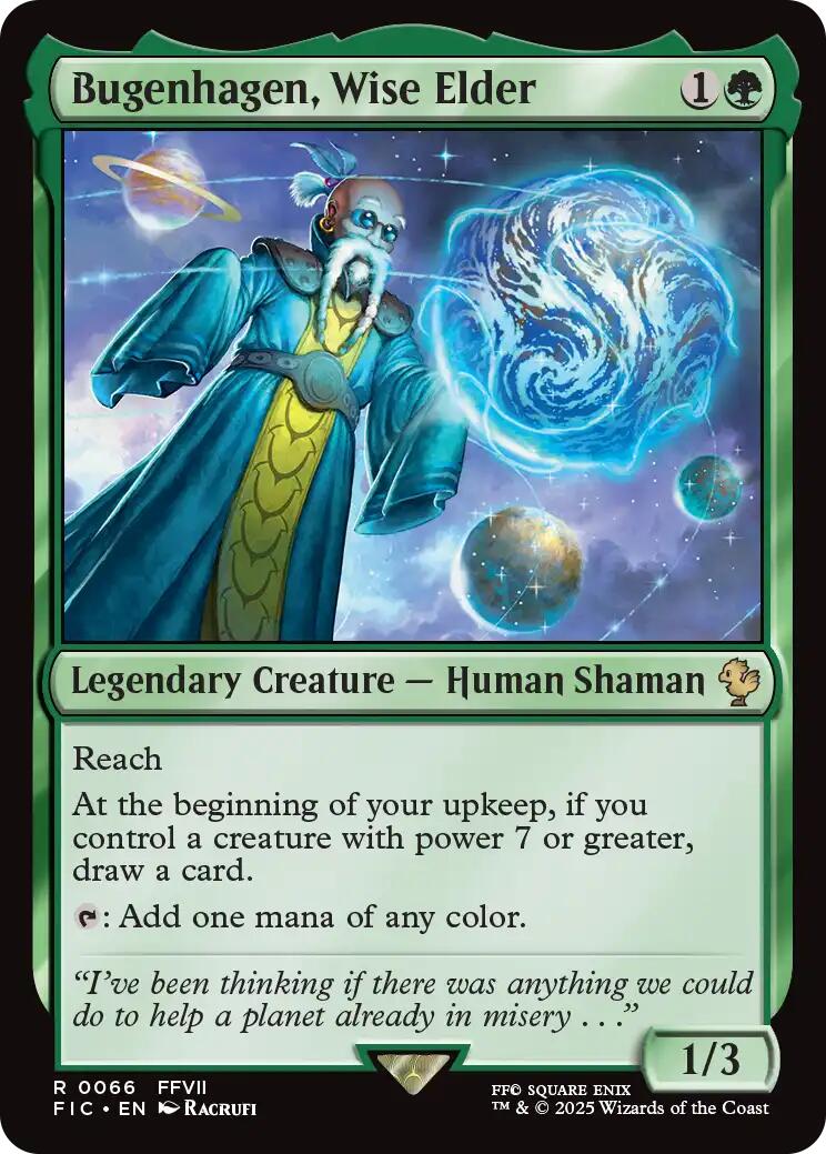 Bugenhagen, Wise Elder (Surge Foil) [FINAL FANTASY Commander] | Local Legends