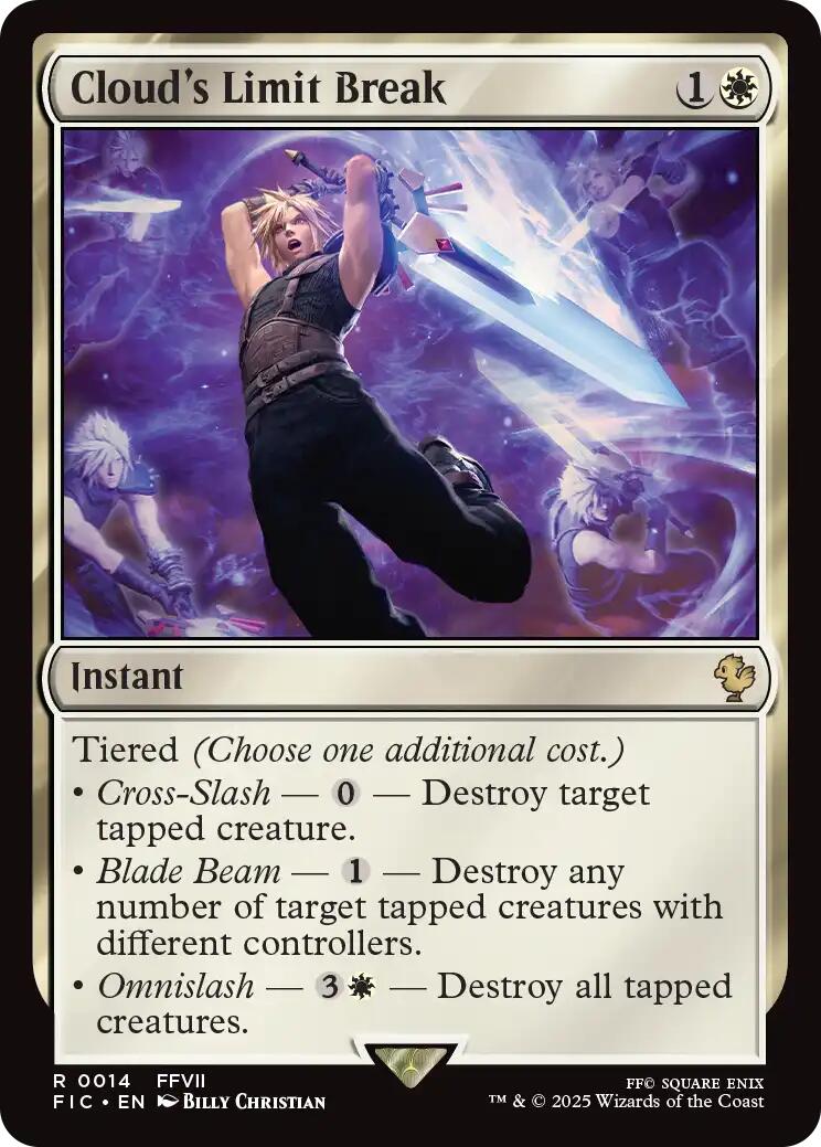 Cloud's Limit Break (Surge Foil) [FINAL FANTASY Commander] | Local Legends