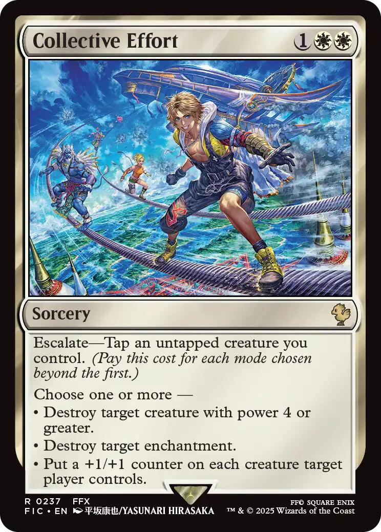Collective Effort (Surge Foil) [FINAL FANTASY Commander] | Local Legends
