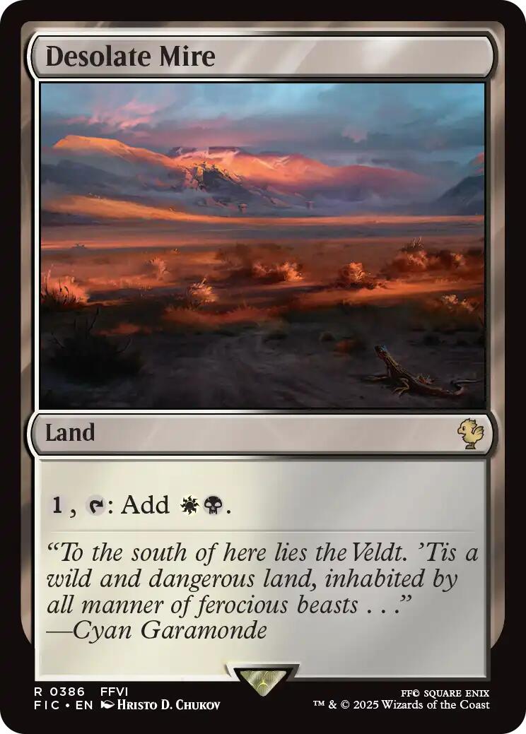 Desolate Mire (Surge Foil) [FINAL FANTASY Commander] | Local Legends