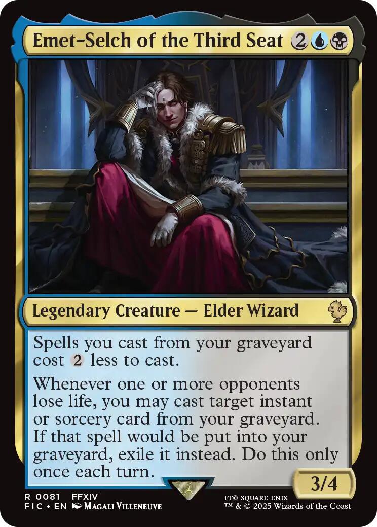 Emet-Selch of the Third Seat (Surge Foil) [FINAL FANTASY Commander] | Local Legends