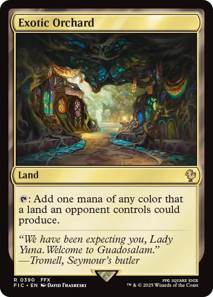 Exotic Orchard (Surge Foil) [FINAL FANTASY Commander] | Local Legends