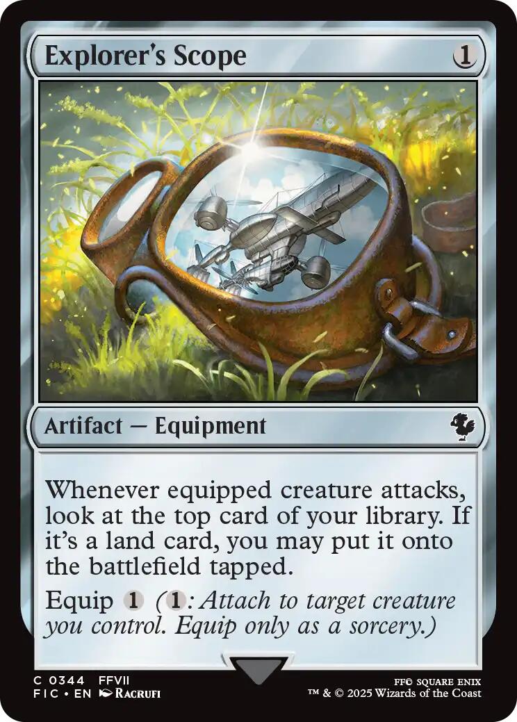 Explorer's Scope (Surge Foil) [FINAL FANTASY Commander] | Local Legends