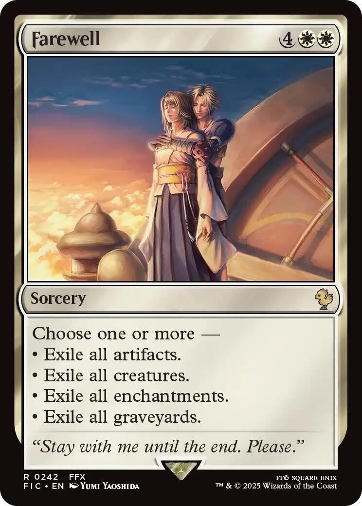 Farewell (Surge Foil) [FINAL FANTASY Commander] | Local Legends