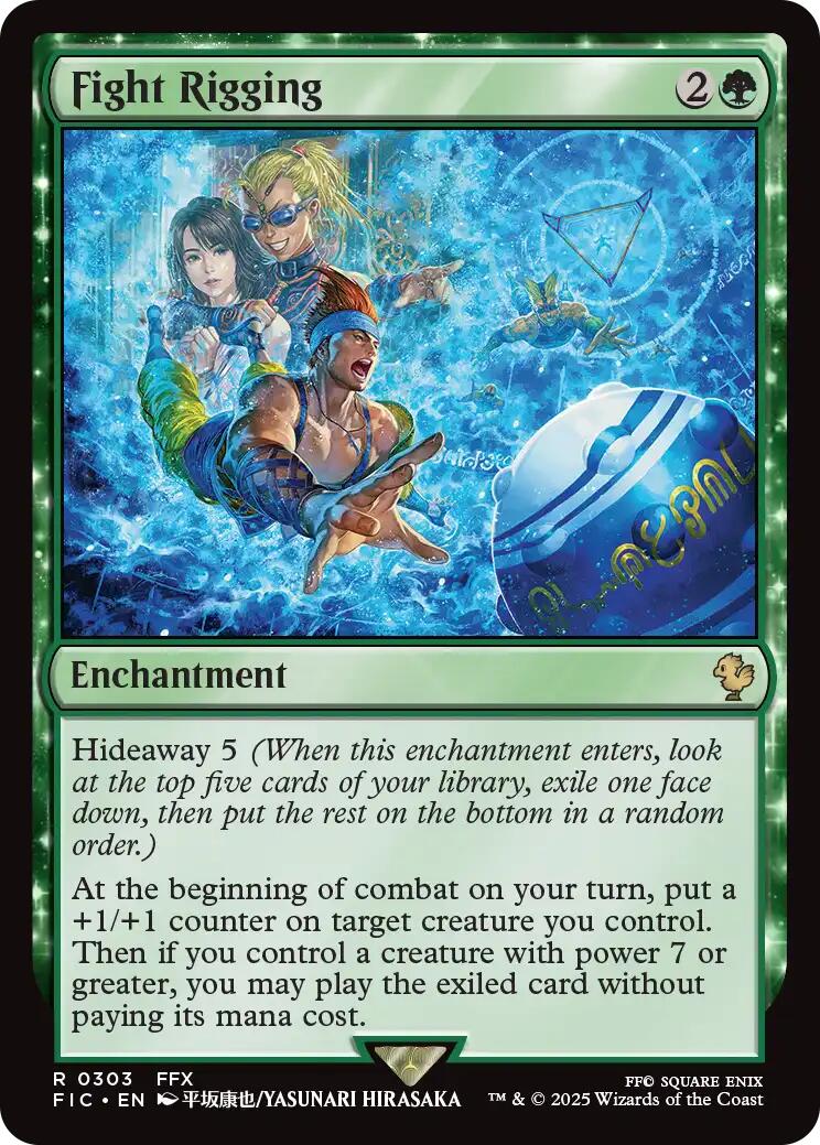 Fight Rigging (Surge Foil) [FINAL FANTASY Commander] | Local Legends