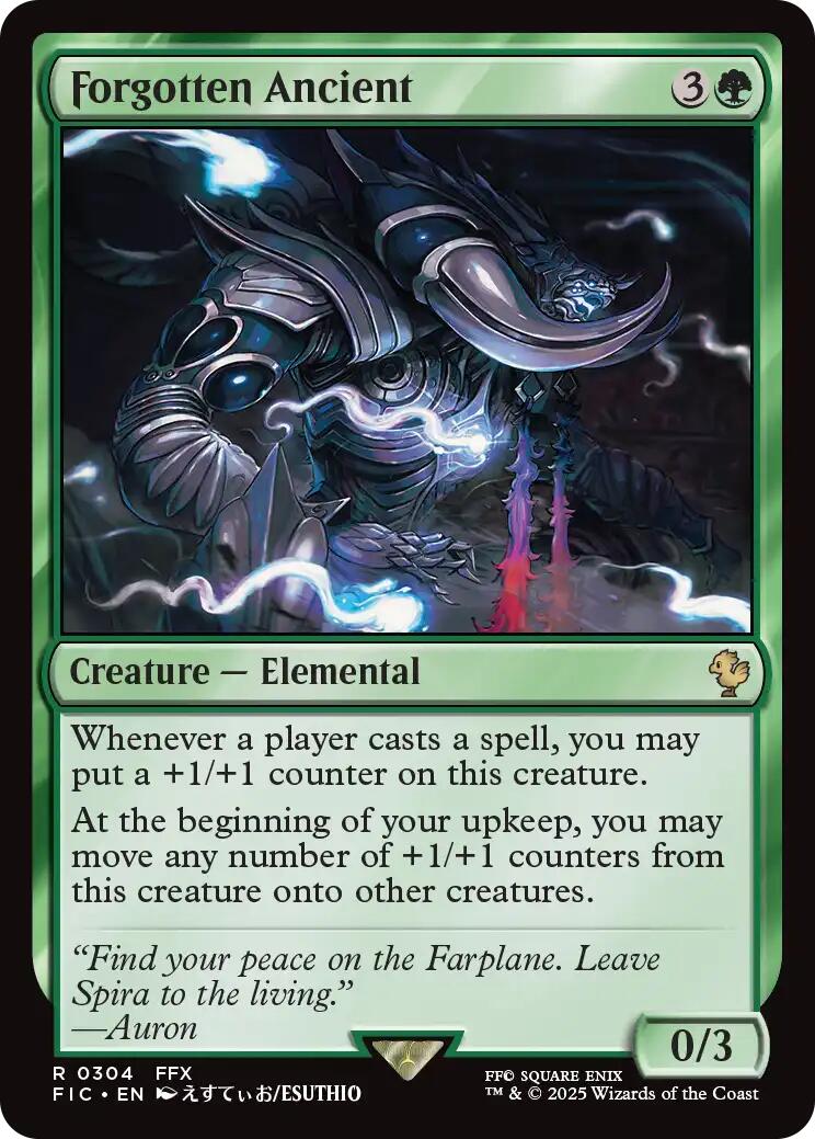 Forgotten Ancient (Surge Foil) [FINAL FANTASY Commander] | Local Legends