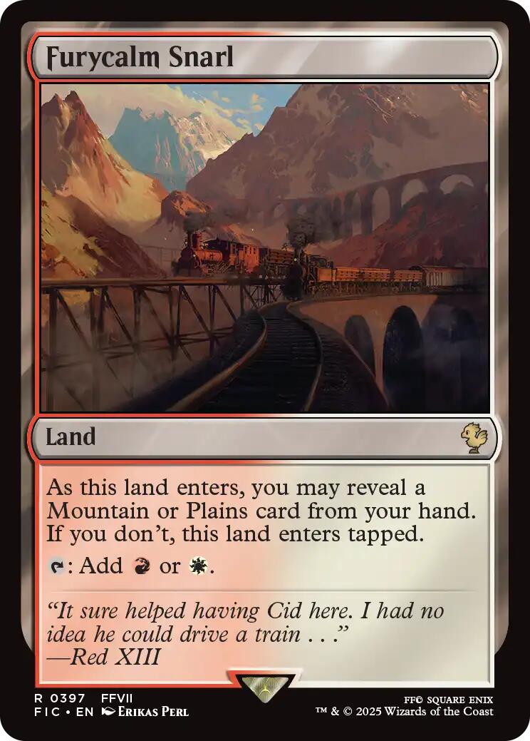 Furycalm Snarl (Surge Foil) [FINAL FANTASY Commander] | Local Legends