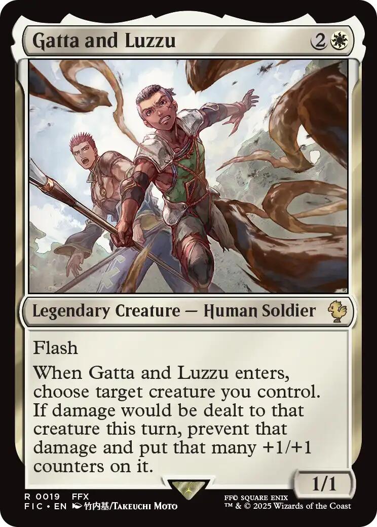 Gatta and Luzzu (Surge Foil) [FINAL FANTASY Commander] | Local Legends