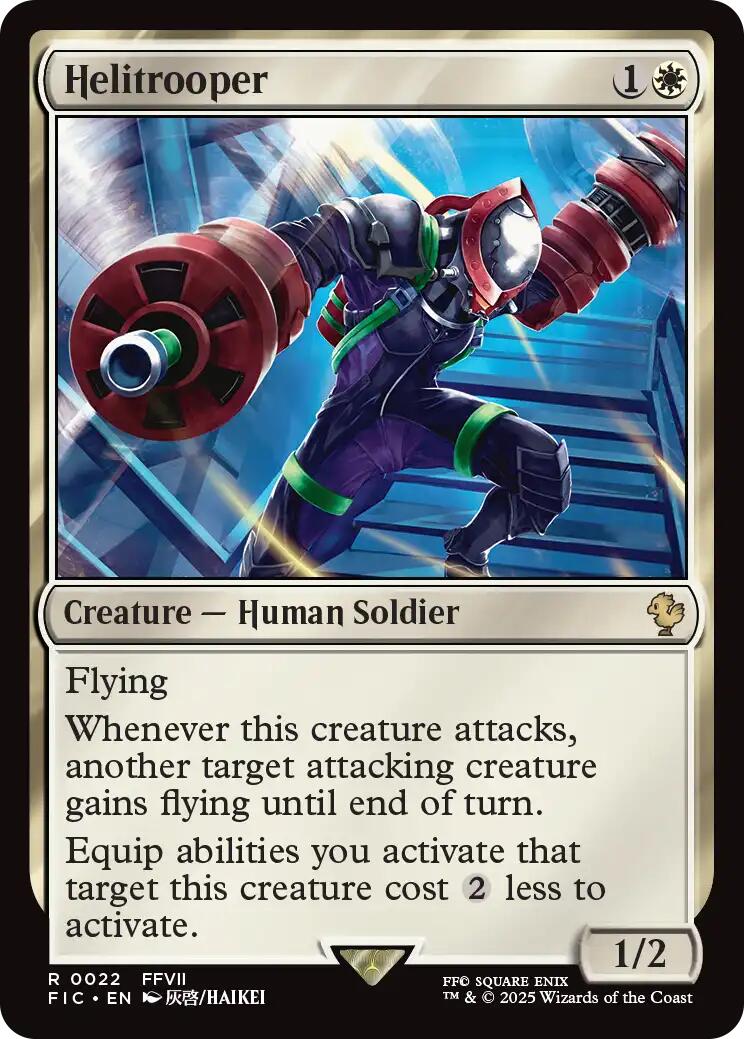 Helitrooper (Surge Foil) [FINAL FANTASY Commander] | Local Legends