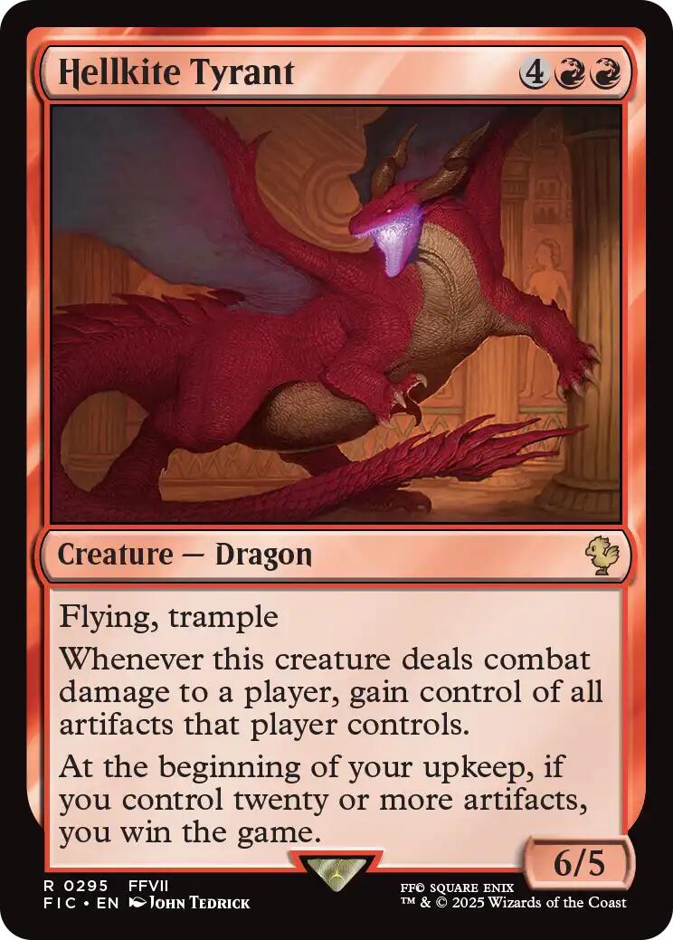 Hellkite Tyrant (Surge Foil) [FINAL FANTASY Commander] | Local Legends