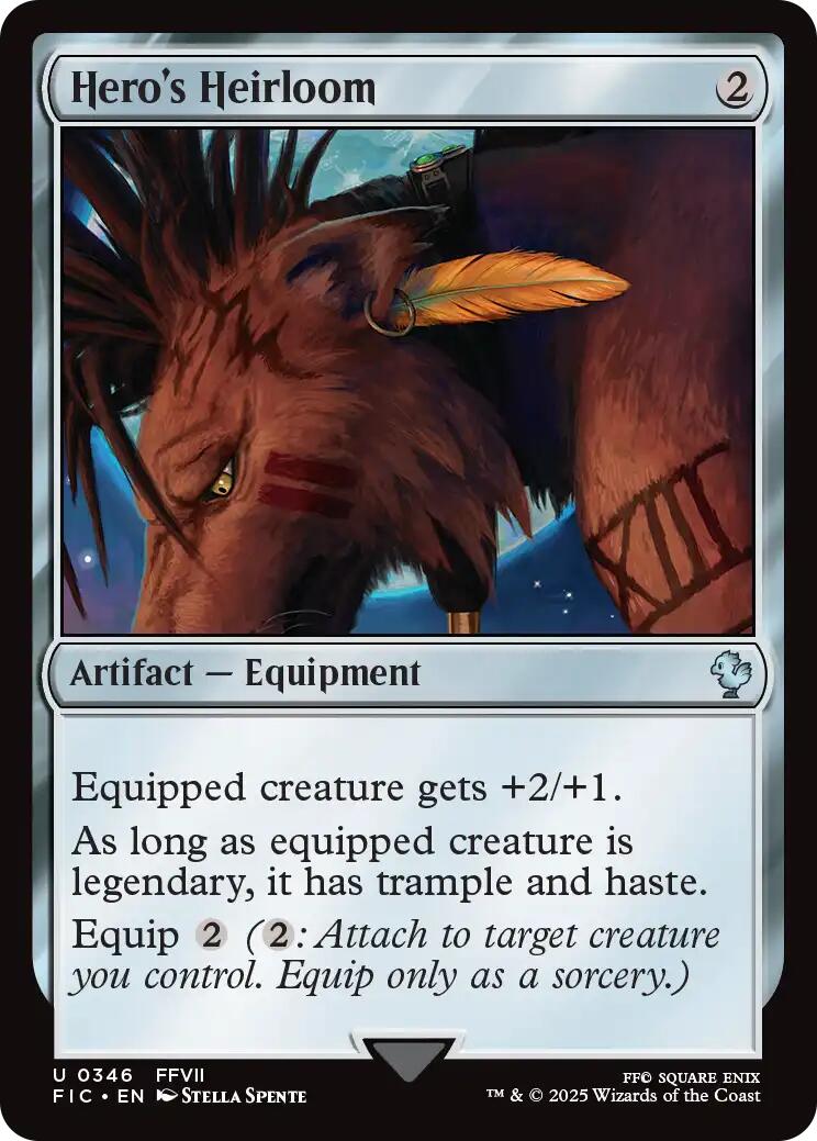 Hero's Heirloom (Surge Foil) [FINAL FANTASY Commander] | Local Legends