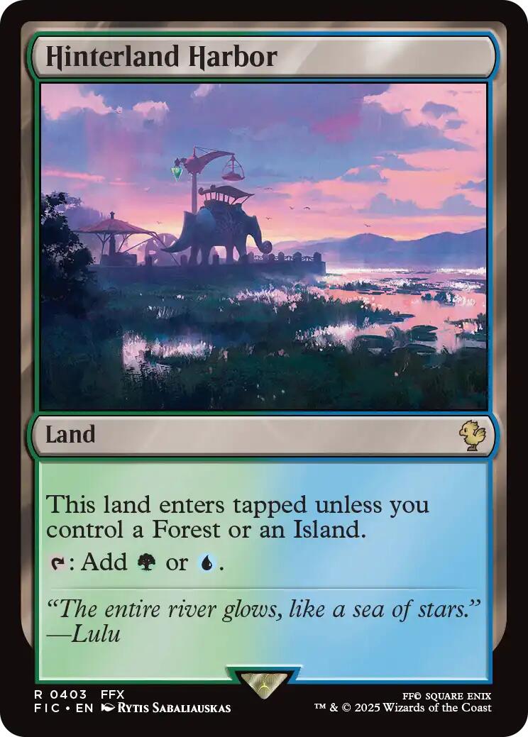 Hinterland Harbor (Surge Foil) [FINAL FANTASY Commander] | Local Legends