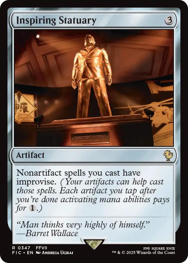 Inspiring Statuary (Surge Foil) [FINAL FANTASY Commander] | Local Legends