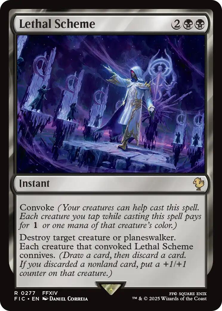 Lethal Scheme (Surge Foil) [FINAL FANTASY Commander] | Local Legends