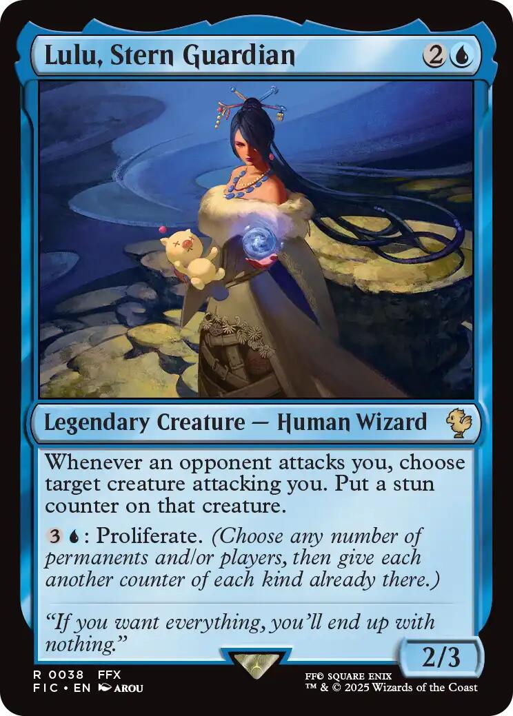 Lulu, Stern Guardian (Surge Foil) [FINAL FANTASY Commander] | Local Legends