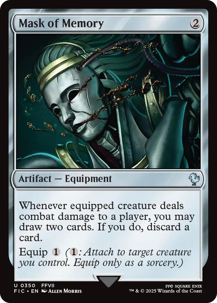 Mask of Memory (Surge Foil) [FINAL FANTASY Commander] | Local Legends