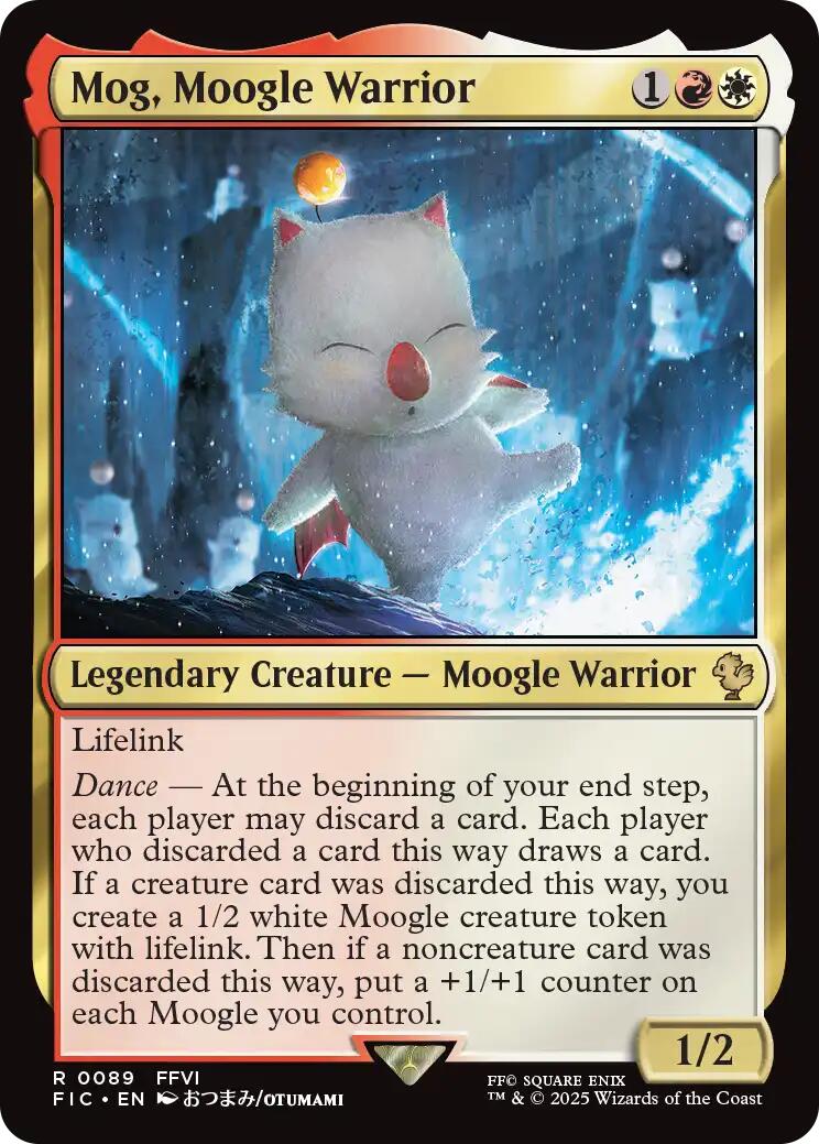 Mog, Moogle Warrior (Surge Foil) [FINAL FANTASY Commander] | Local Legends