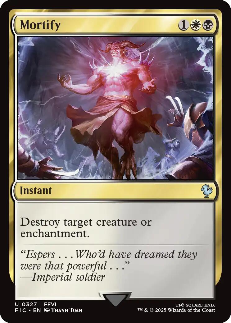 Mortify (Surge Foil) [FINAL FANTASY Commander] | Local Legends