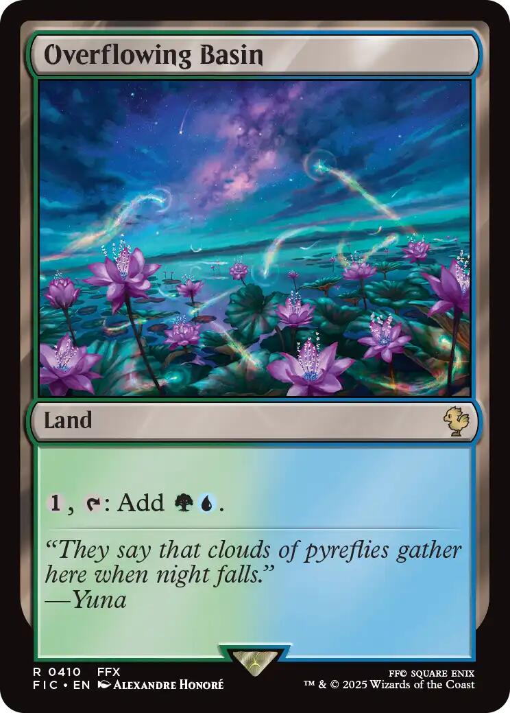 Overflowing Basin (Surge Foil) [FINAL FANTASY Commander] | Local Legends