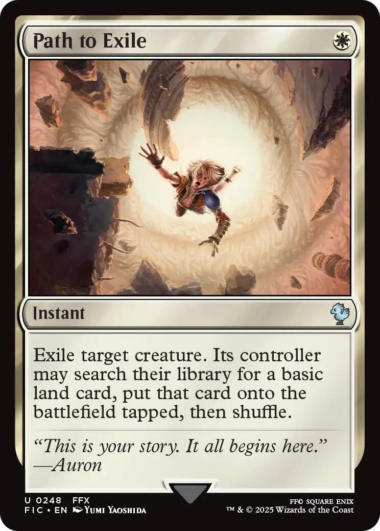 Path to Exile (Surge Foil) [FINAL FANTASY Commander] | Local Legends