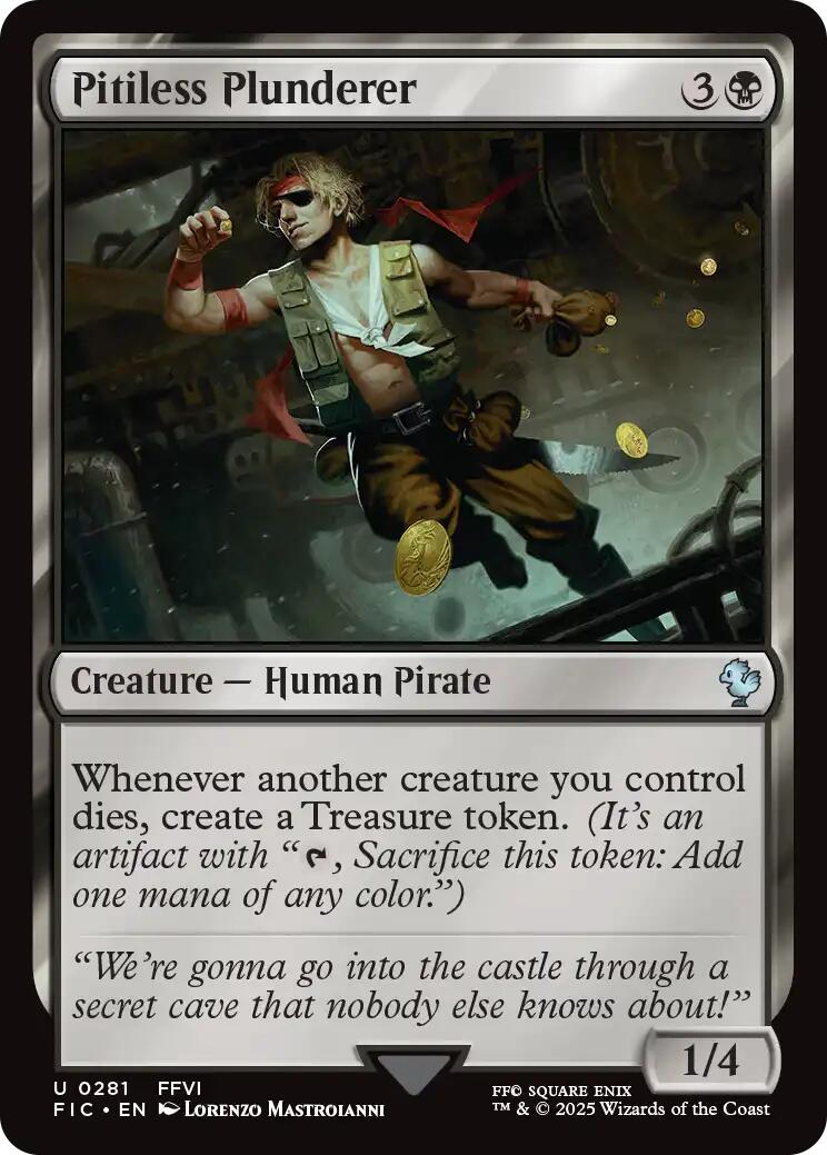 Pitiless Plunderer (Surge Foil) [FINAL FANTASY Commander] | Local Legends