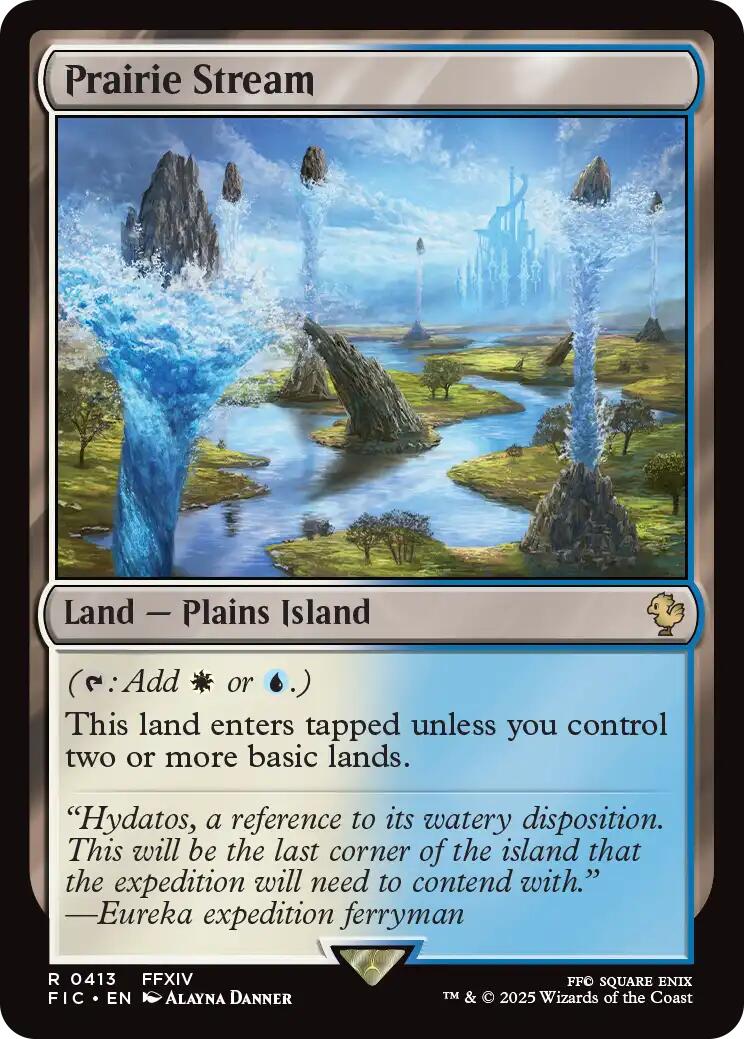 Prairie Stream (Surge Foil) [FINAL FANTASY Commander] | Local Legends