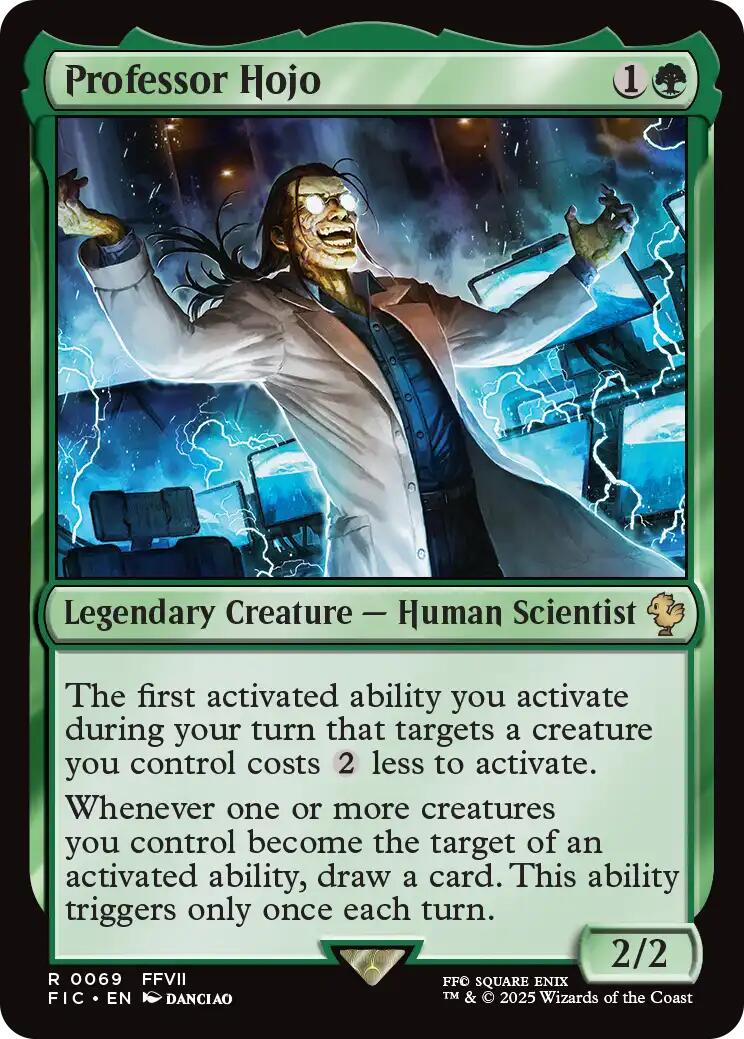 Professor Hojo (Surge Foil) [FINAL FANTASY Commander] | Local Legends