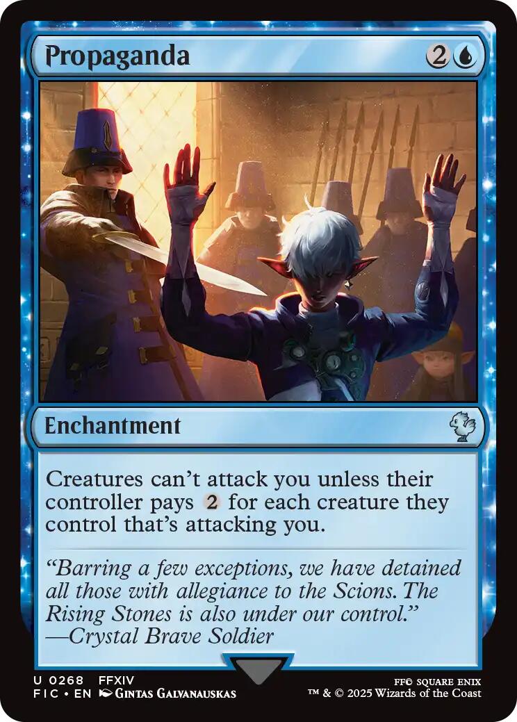 Propaganda (Surge Foil) [FINAL FANTASY Commander] | Local Legends
