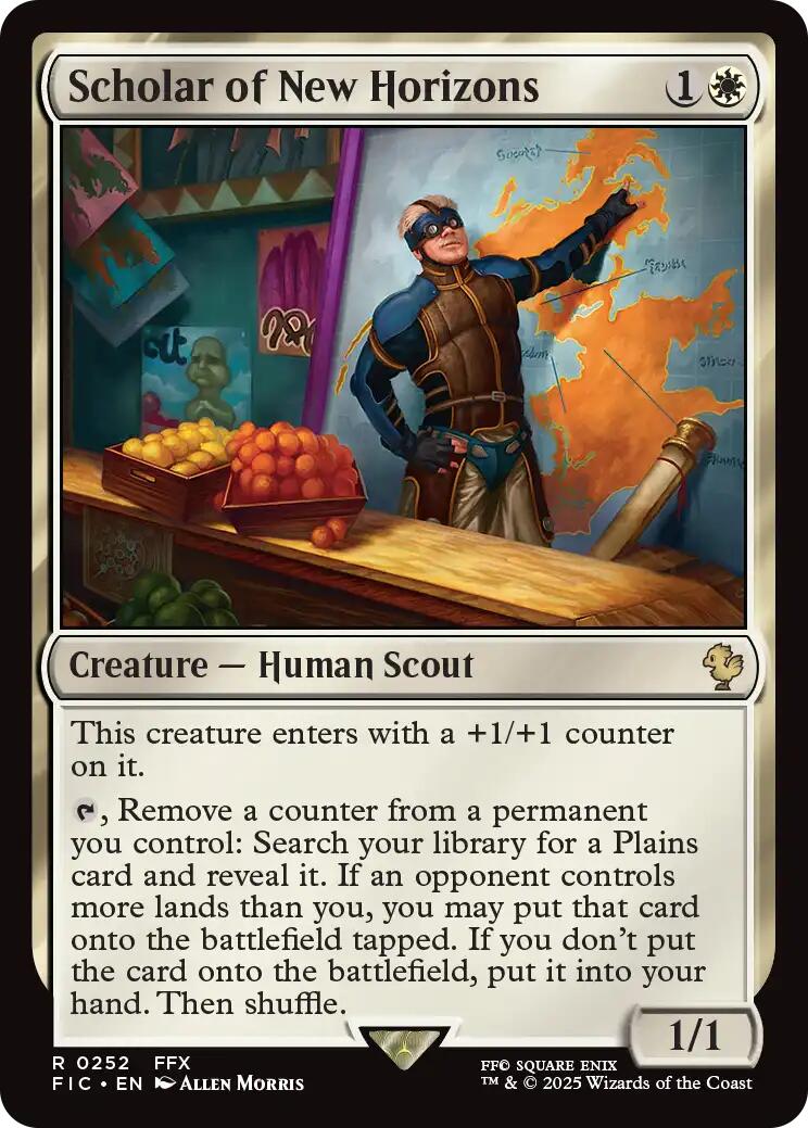 Scholar of New Horizons (Surge Foil) [FINAL FANTASY Commander] | Local Legends