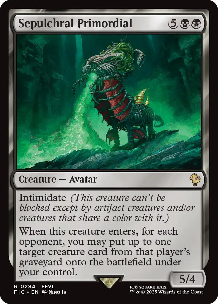 Sepulchral Primordial (Surge Foil) [FINAL FANTASY Commander] | Local Legends