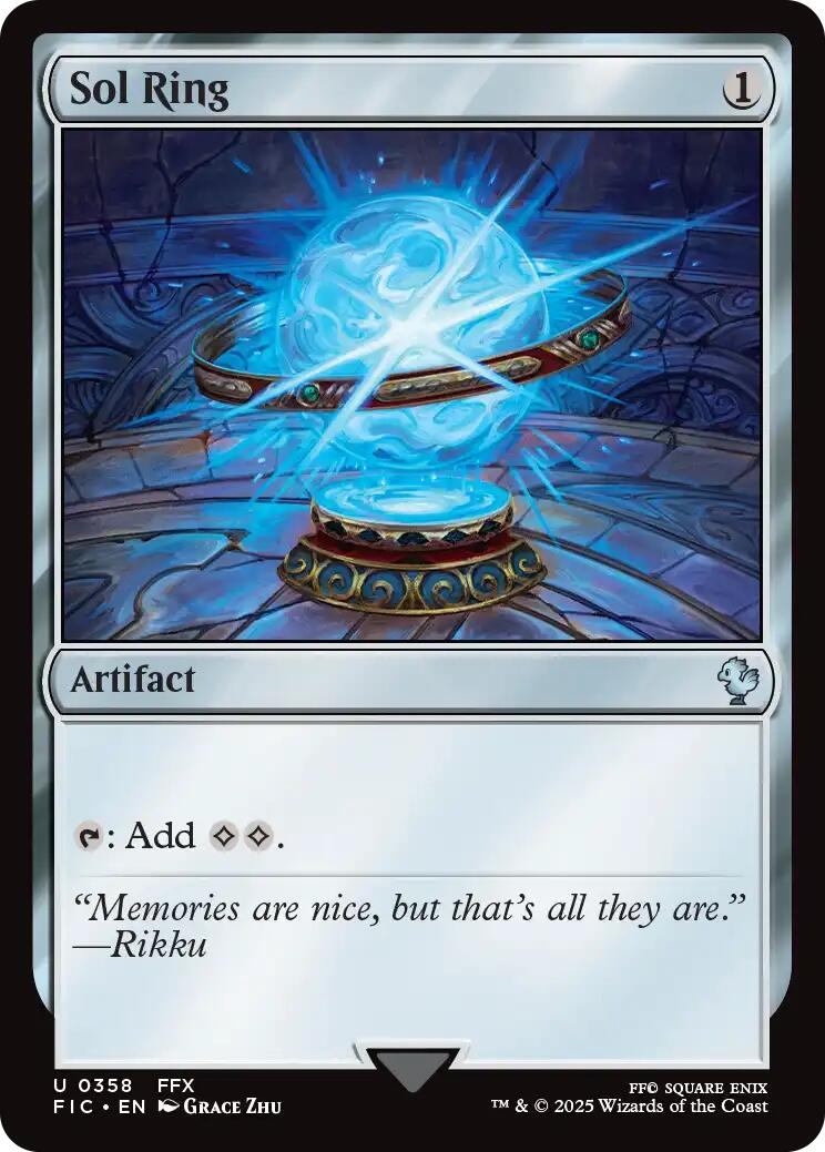 Sol Ring (0358) (Surge Foil) [FINAL FANTASY Commander] | Local Legends